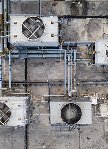 Cooling-Tower-Experts-LLC-Aerial-View-of-Cooling-Tower